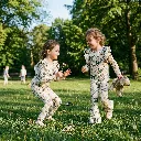 zielone kwiaty dziewczynki.webp