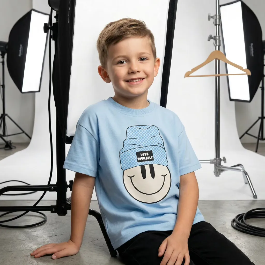 chlopiec T-shirt smile