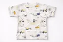 Kids T-shirt with construction vehicles print