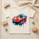Jongens T-shirt met auto print