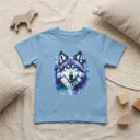 Boys T-shirt with wolf print