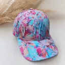 Meisjes pet met kleurrijke bloemenprint