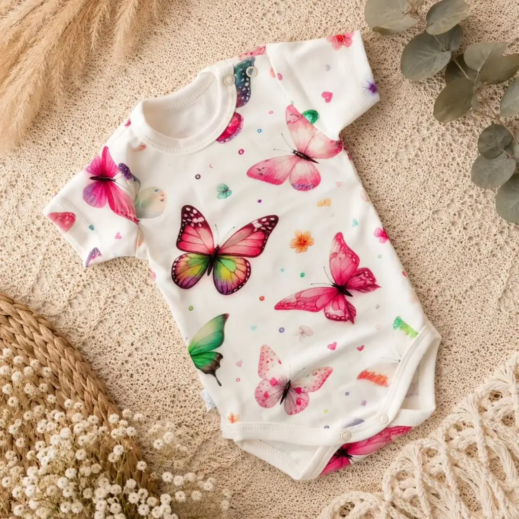 Baby Romper Vlinders