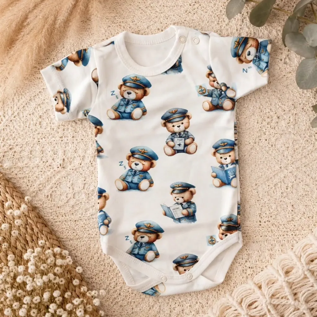 Baby Romper Pilotenbeer