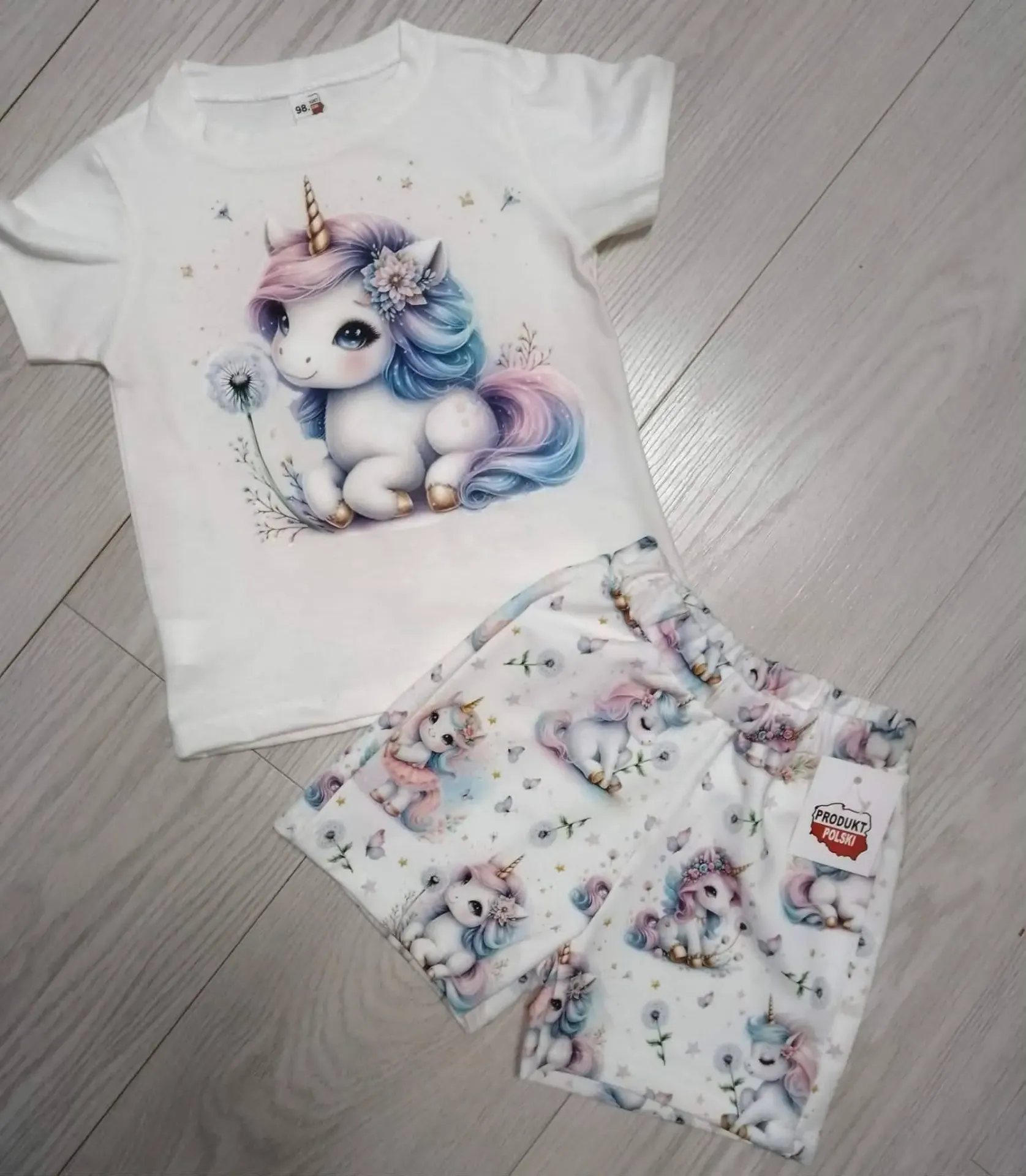 Pastel Unicorn Girls Set