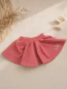 Terracotta Meisjes Rok met Strass Tulie Logo