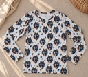 Kinder Longsleeve met Wolvenprint