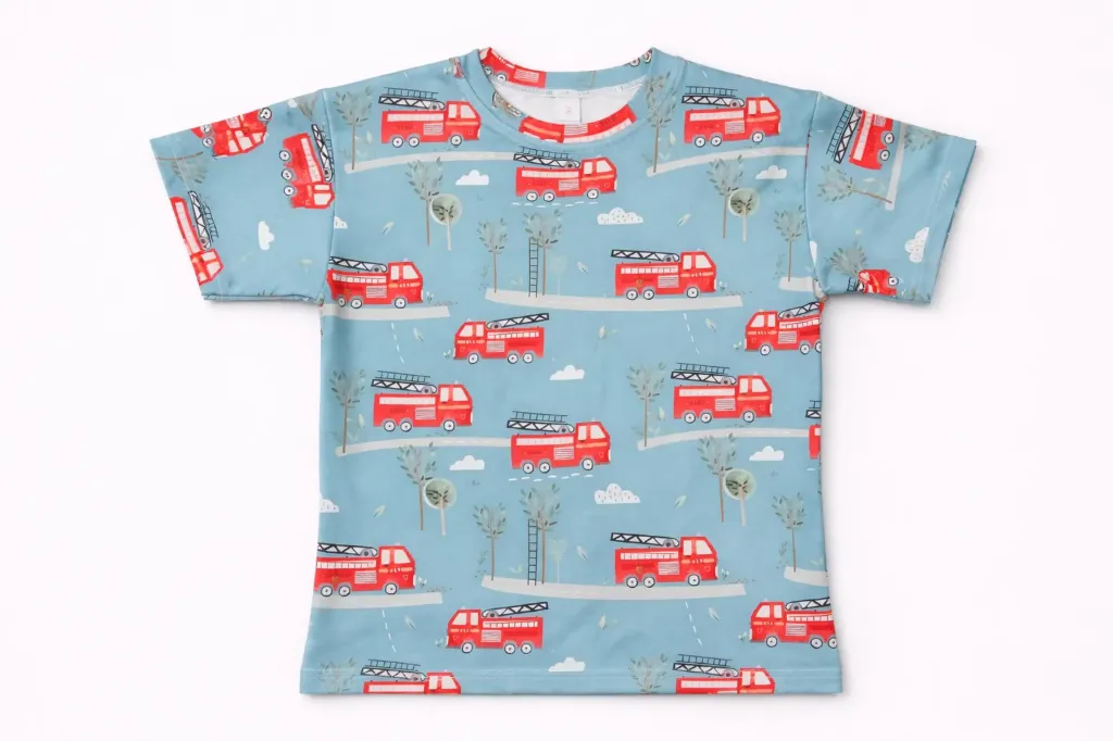 Firefighter T-shirt Boys