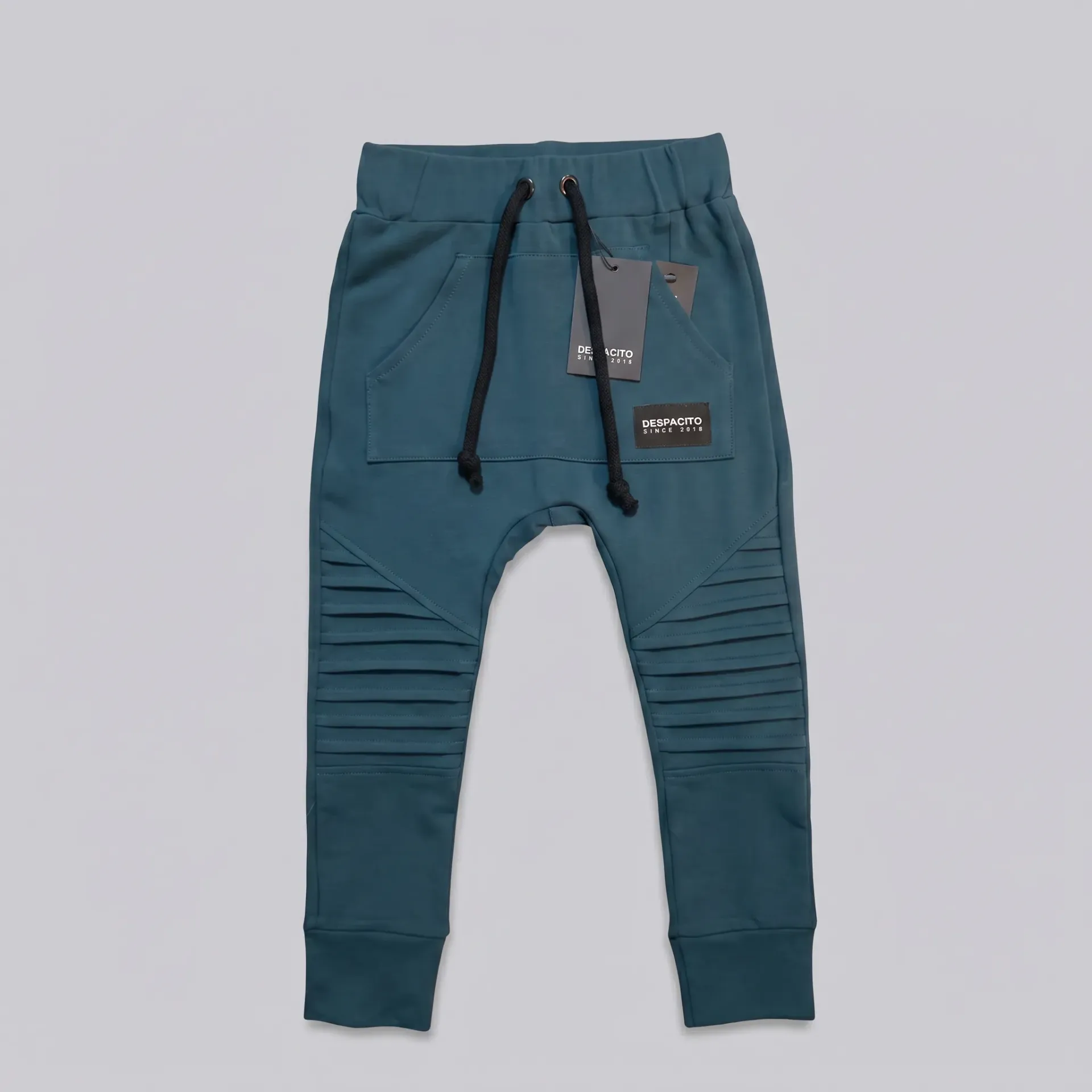 Boys jogger pants with stitched details