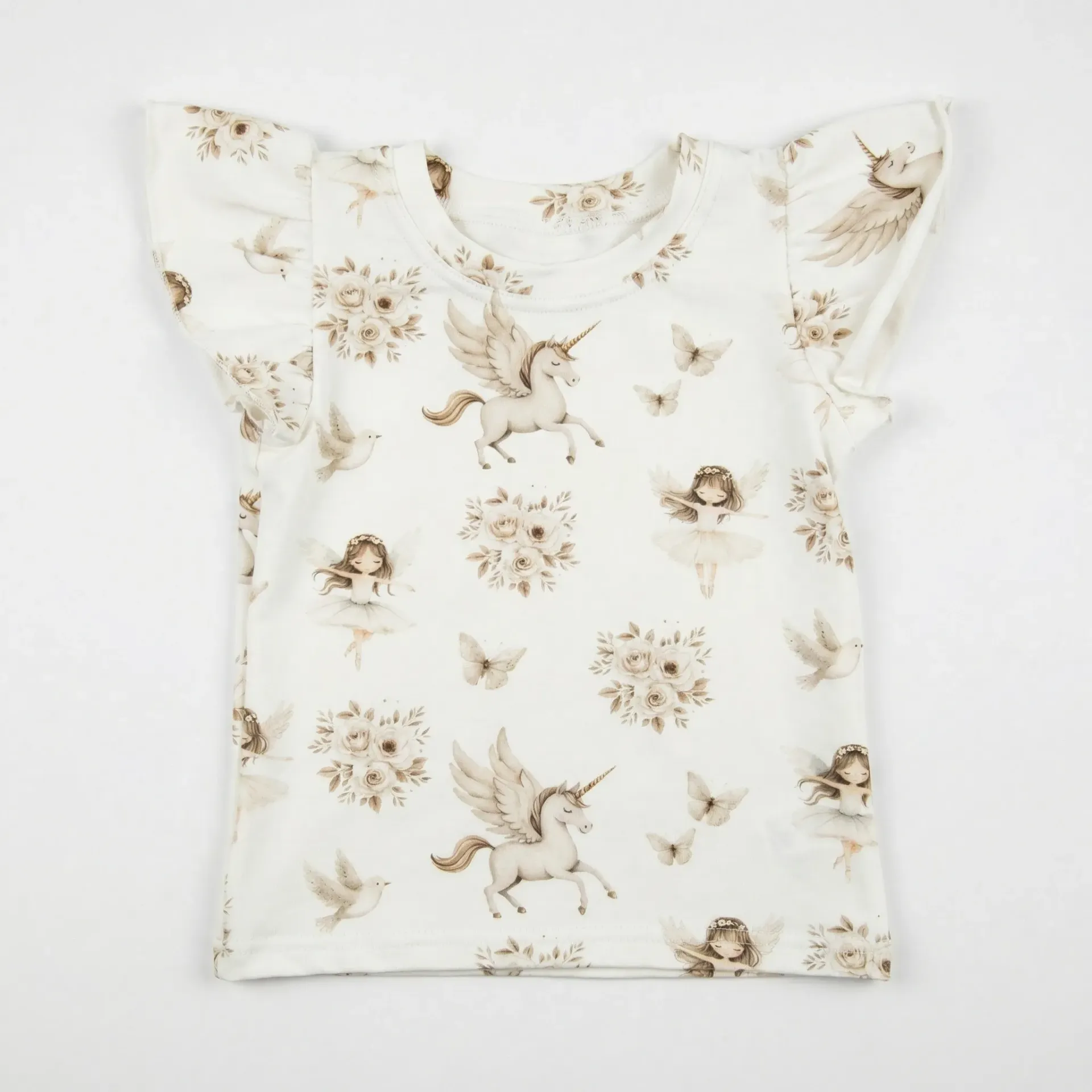 Meisjes T-shirt met Eenhoorn en Feeën