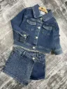 Girls denim set