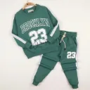 Boys green “Brooklyn 93” set – sweatshirt and pants
